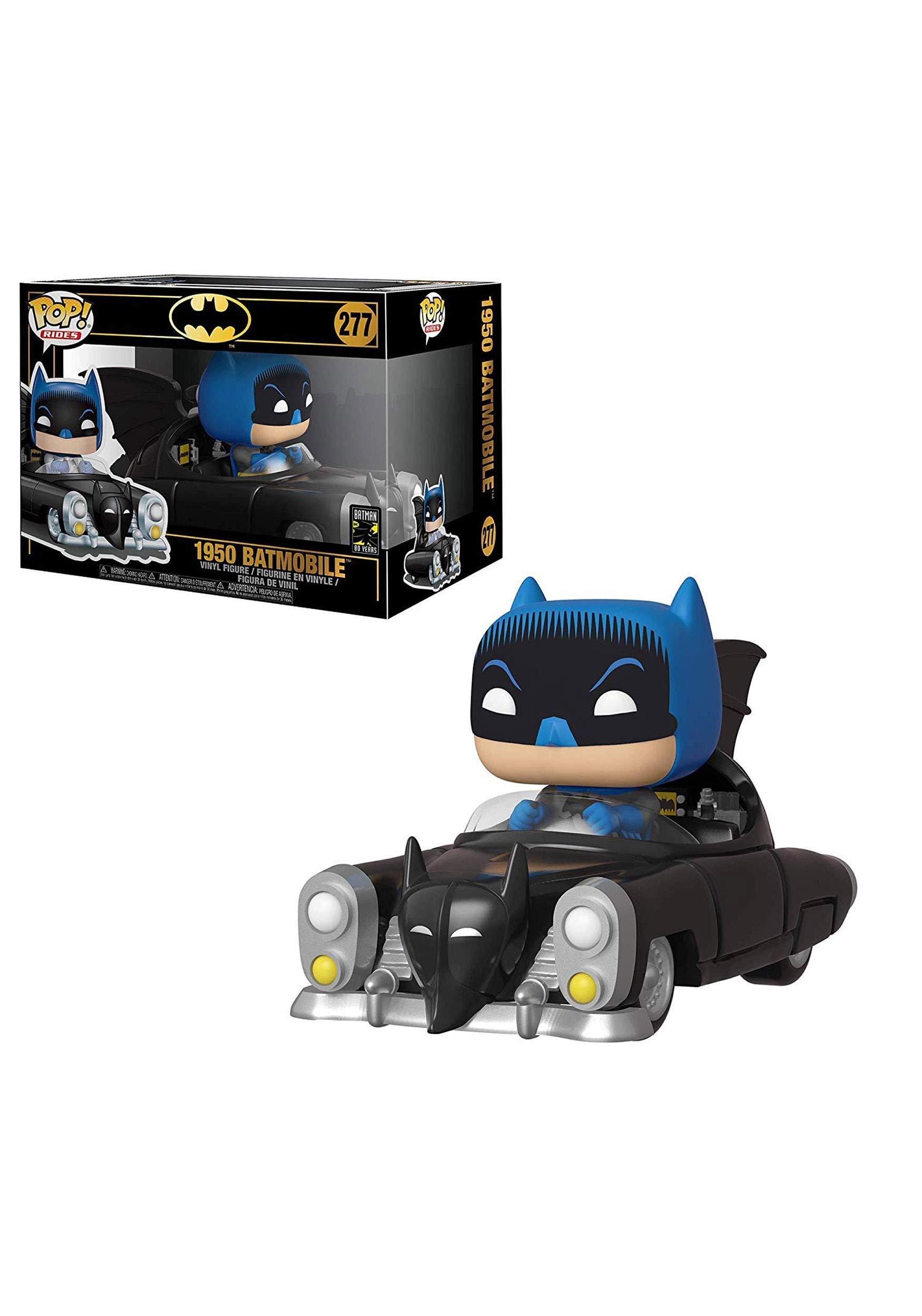 Amazon.com: Funko Pop! Rides: Batman 80th - 1950 Batmobile